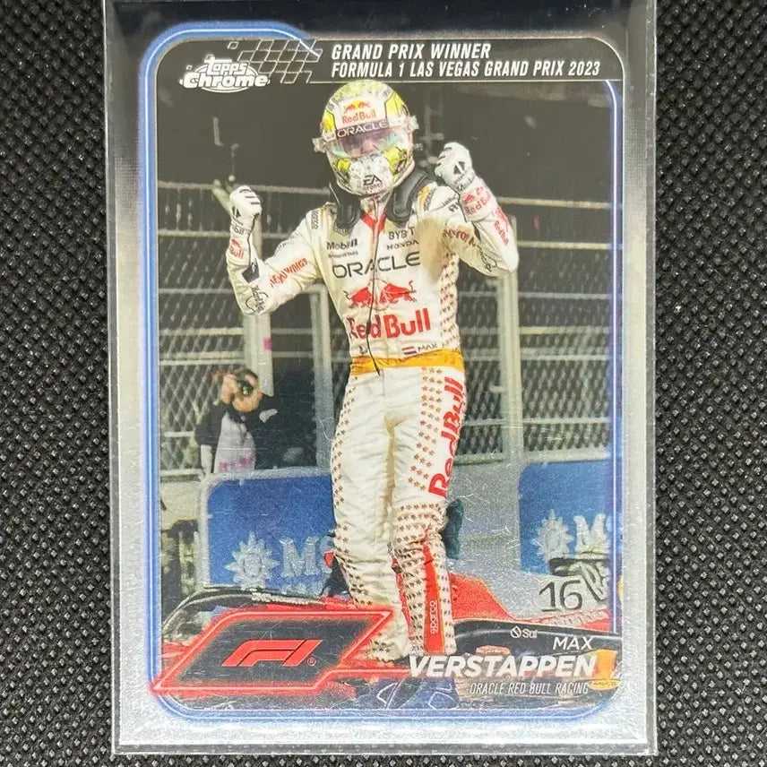 [BUNJANG] 2024 F1 Topps Chrome Max Verstappen Card / 2024 F1 탑스 크롬 막스 베르스타펜 카드