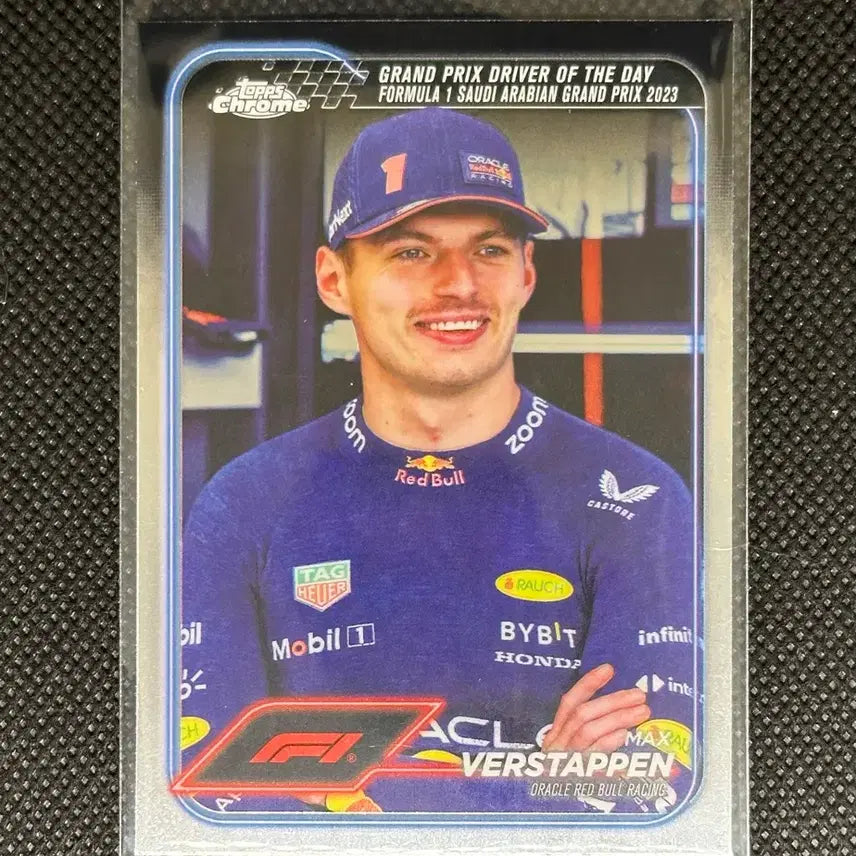 [BUNJANG] 2024 F1 Topps Chrome Max Verstappen Card / 2024 F1 탑스 크롬 막스 베르스타펜 카드