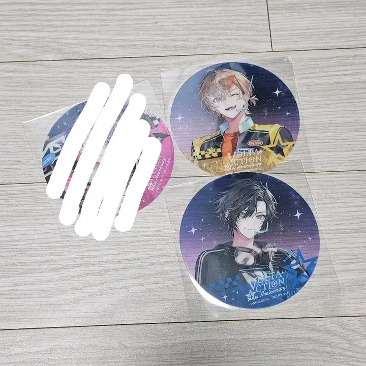 [BUNJANG] Voltaction Animate Exclusive Clear Coaster / VOLTACTION 볼텍션 4주년 애니메이트 특전 클리어 코스터 아키라 카나토