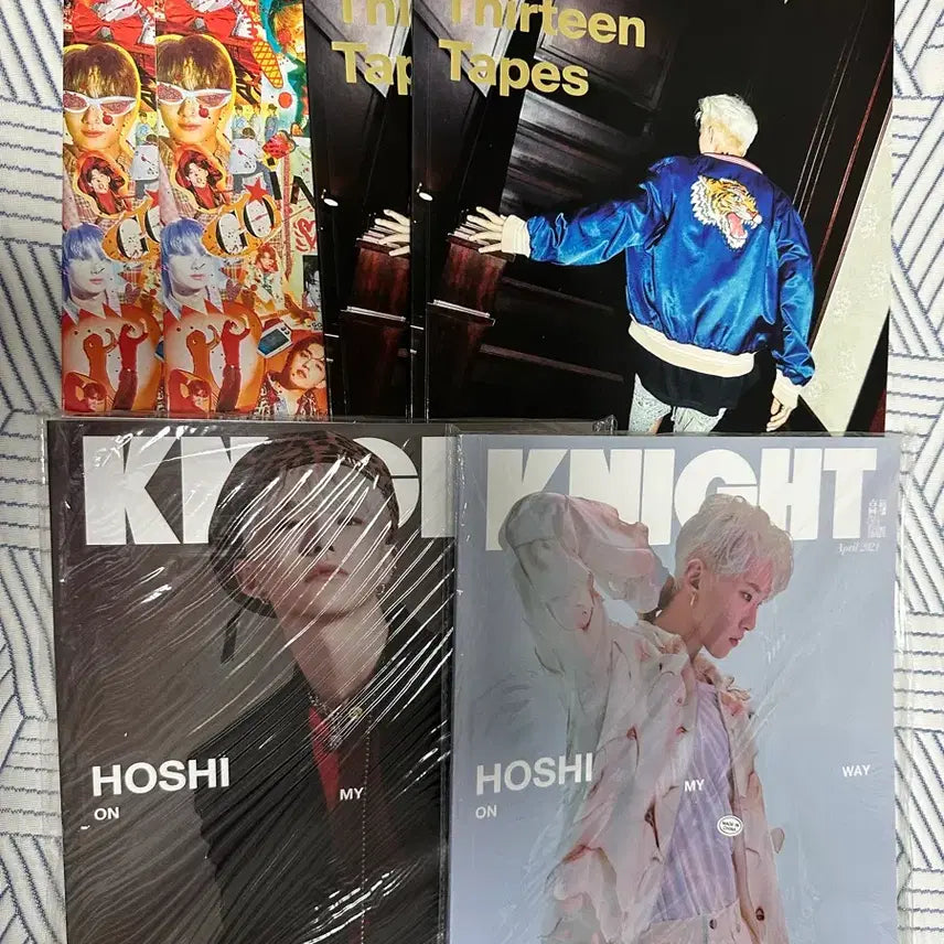 [BUNJANG] Seventeen Photobook Bundle Set (Unsealed) / (개봉) 세븐틴 화보집(?) 일괄 양도