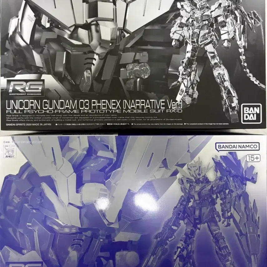 [BUNJANG] RG Phenex + Banshee Special Coating Model Kit / rg 페넥스 + 밴시 스페셜 코팅