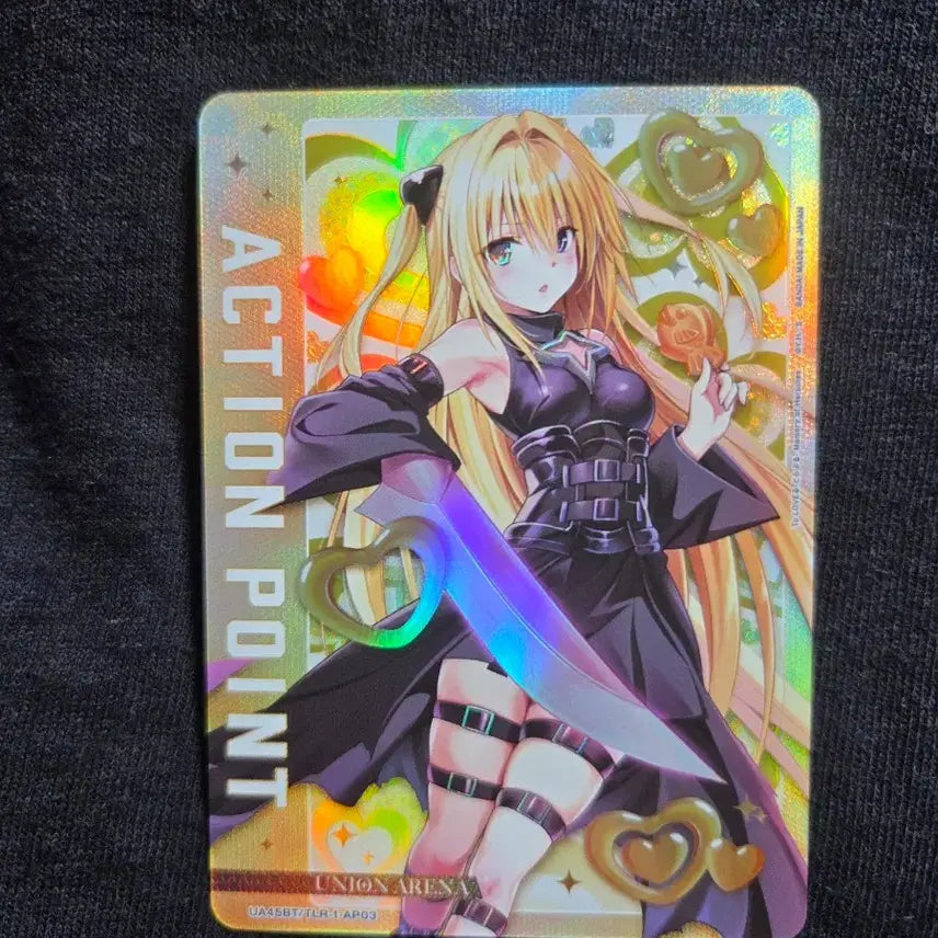 [BUNJANG] Union Arena To LOVE Ru Darkness Yami Golden Darkness AP Card / 유니온아레나 투러브트러블 야미 금빛어둠 AP 카드