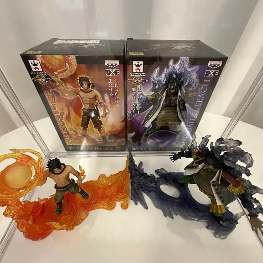 [BUNJANG] One Piece DXF The Rival Figure Ace &amp; Teach / 원피스 DXF 더 라이벌 피규어 에이스 &amp; 티치 팝니다.