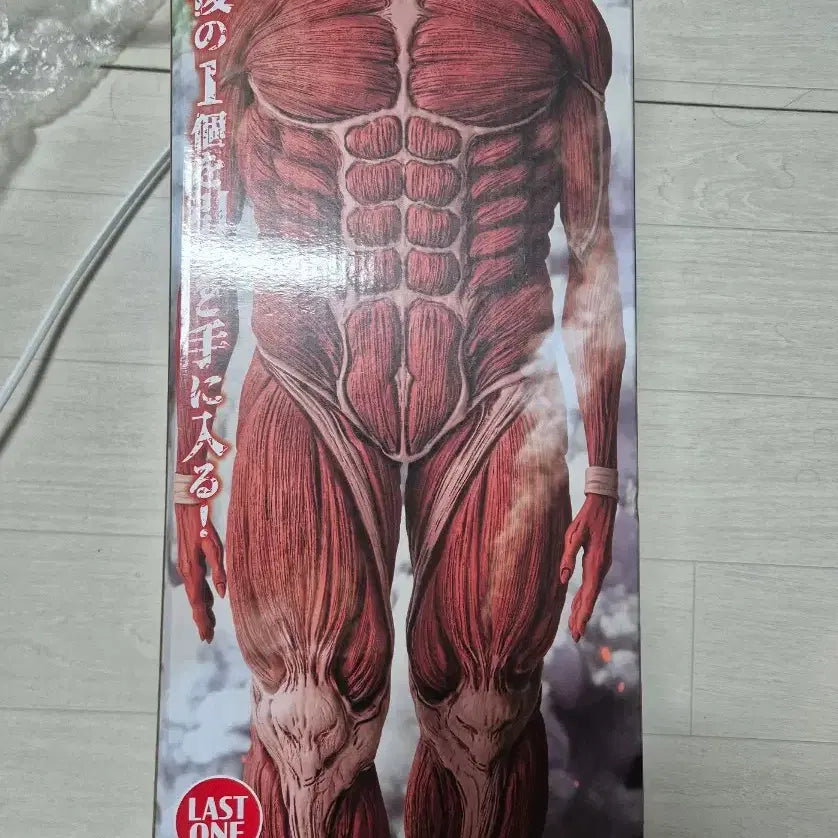 [BUNJANG] Attack on Titan Colossal Titan Figure (Sealed) / 초대형거인 미개봉 택포 안전결제로 33만원에 저렴하게 팝니다. 손잡이 테이프 확인