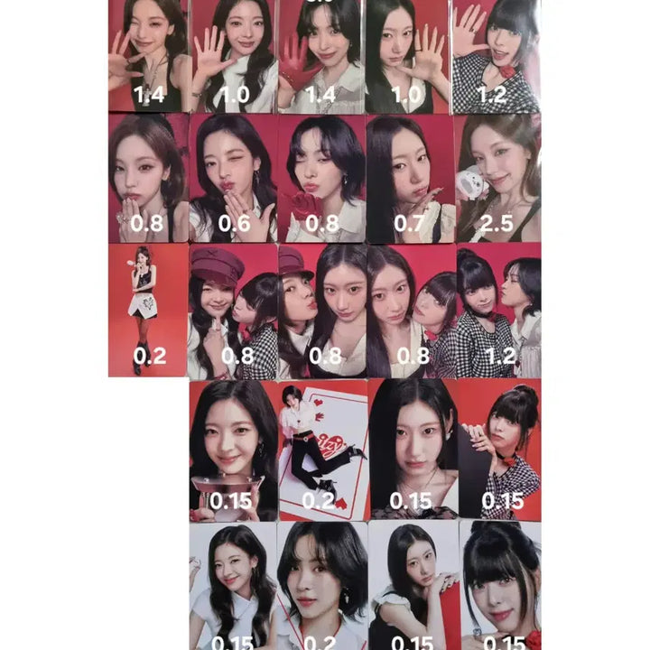[BUNJANG] ITZY Fanmeeting Photocard Unit Trading Card / ITZY 있지 팬미팅 포카 엠디 유닛 트레카 트레이딩 카드 특전
