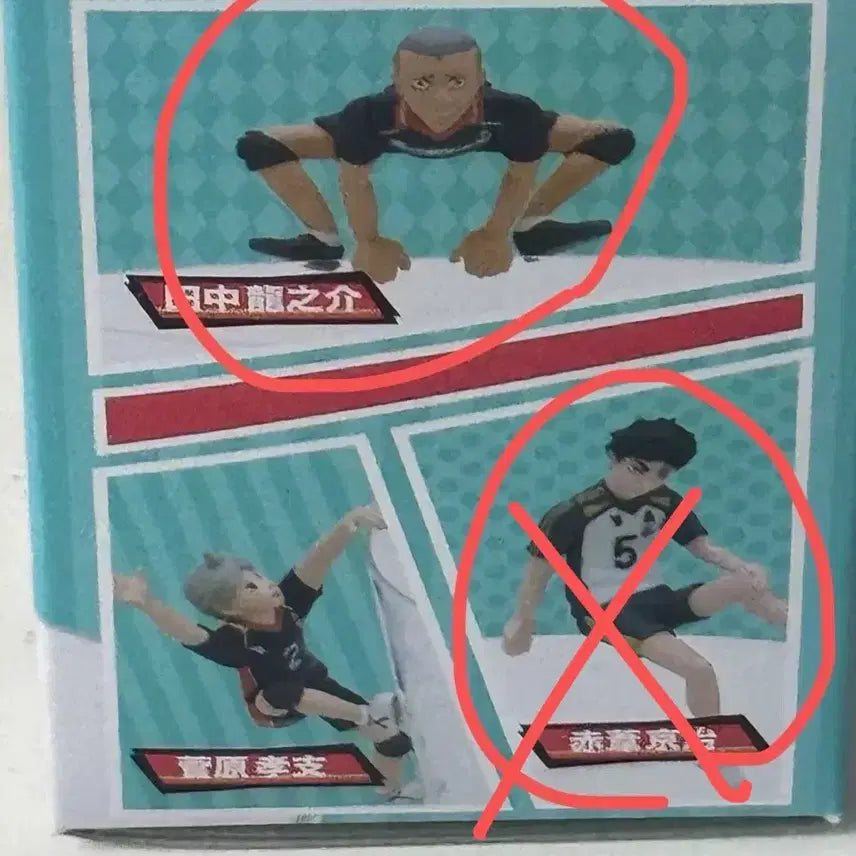 [BUNJANG] Haikyu!! Futieo Mini Figure Tanaka / 하이큐 푸티토 미니 피규어 타나카