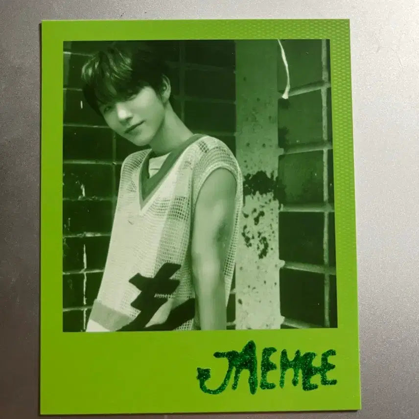 [BUNJANG] NCT WISH Jaehee Color Polaroid Photocard / 엔시티위시 재희