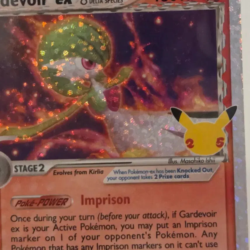 [BUNJANG] Pokemon Card Gardevoir ex Delta Species Holo (93/101) 25th Anniversary Reissue / [영판/북미판/25주년프로모/희귀매물] 포켓몬 카드 가디안 ex 델타종 홀로 (93/101)