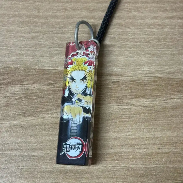 [BUNJANG] Demon Slayer Rengoku Acrylic Keychain / 귀멸의 칼날 렌고쿠 아크릴 키링