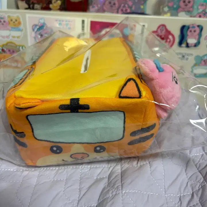 [BUNJANG] Oppanzu Bunny Safari Bus Tissue Case / 오빤쮸 빤쮸토끼 사파리 버스 티슈케이스