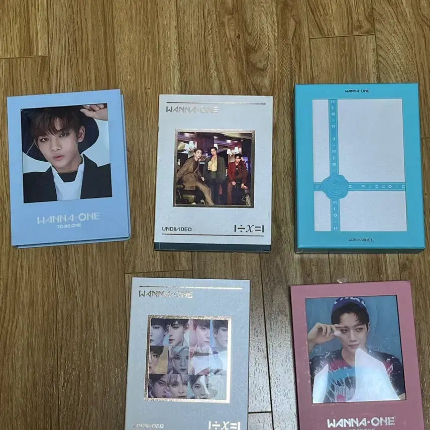 [BUNJANG] Wanna One Kit + 4 Albums Bundle Set / 워너블 키트+앨범4개 일괄