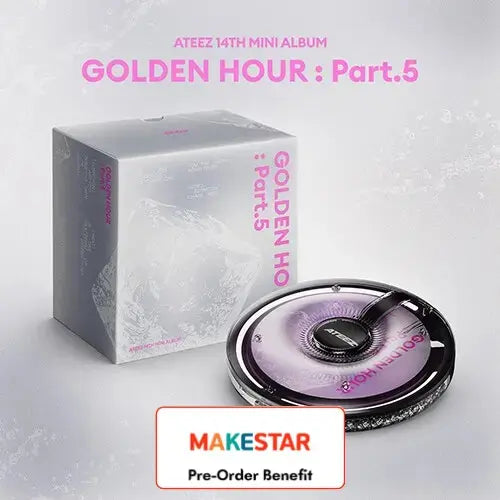 [Pre-Order] ATEEZ - 14TH MINI ALBUM [GOLDEN HOUR : Part.5] (CDP VER.) + Makestar LUCKY DRAW EVENT