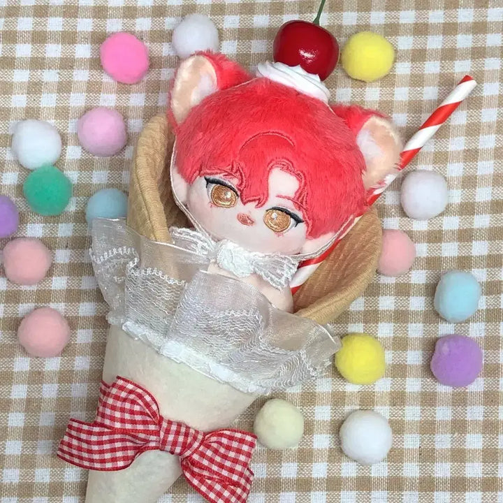 [BUNJANG] Demutjoo Cha Yujin Cat Plush (10cm, Rubber Ears, Bone-Stuffed) / 데못죽 차유진 속성 고윶냥 뼈깅 10cm 고무줄귀