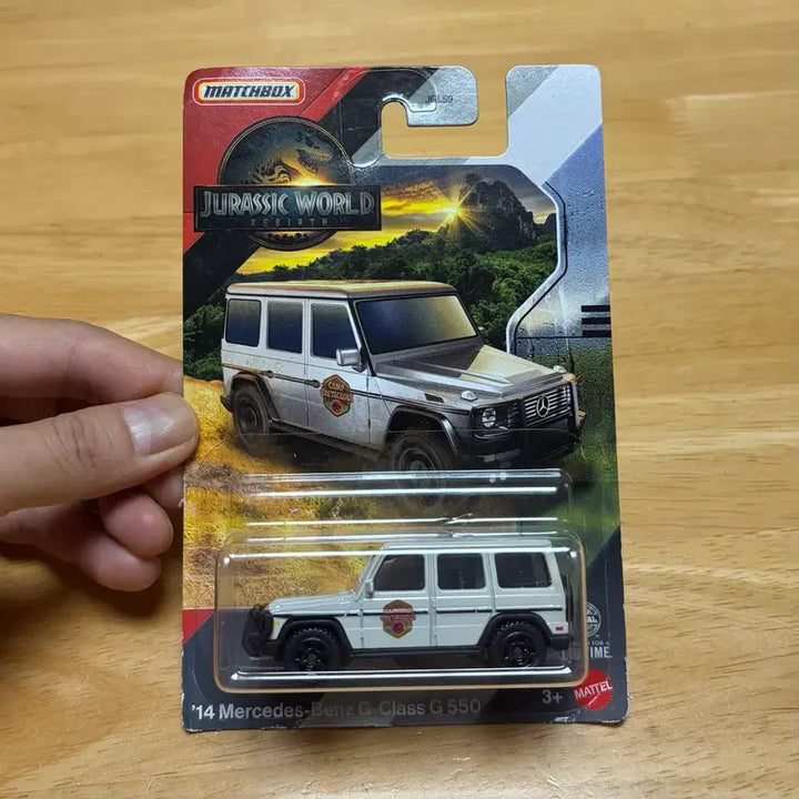 [BUNJANG] Matchbox Jurassic World Mercedes-Benz G Class G550 Diecast Car / 매치박스 쥬라기월드 메르세데스 벤츠 G Class G550 미니카 다이캐스트