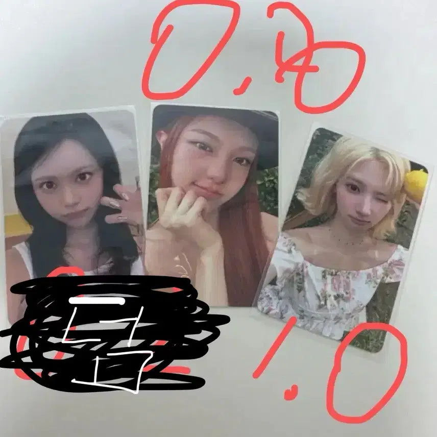 [BUNJANG] Hatoo Hatoo Lemon Tangle Jiwoo Ian Carmen Photocard / 하투하 레몬탱 지우 이안 카르멘 포카 판매