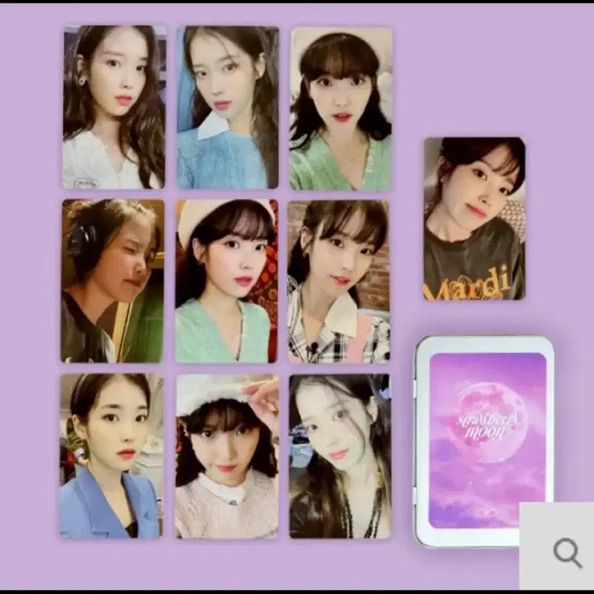 [BUNJANG] IU Strawberry Moon Photocard Set / 아이유 포토카드 스트로베리문 세트