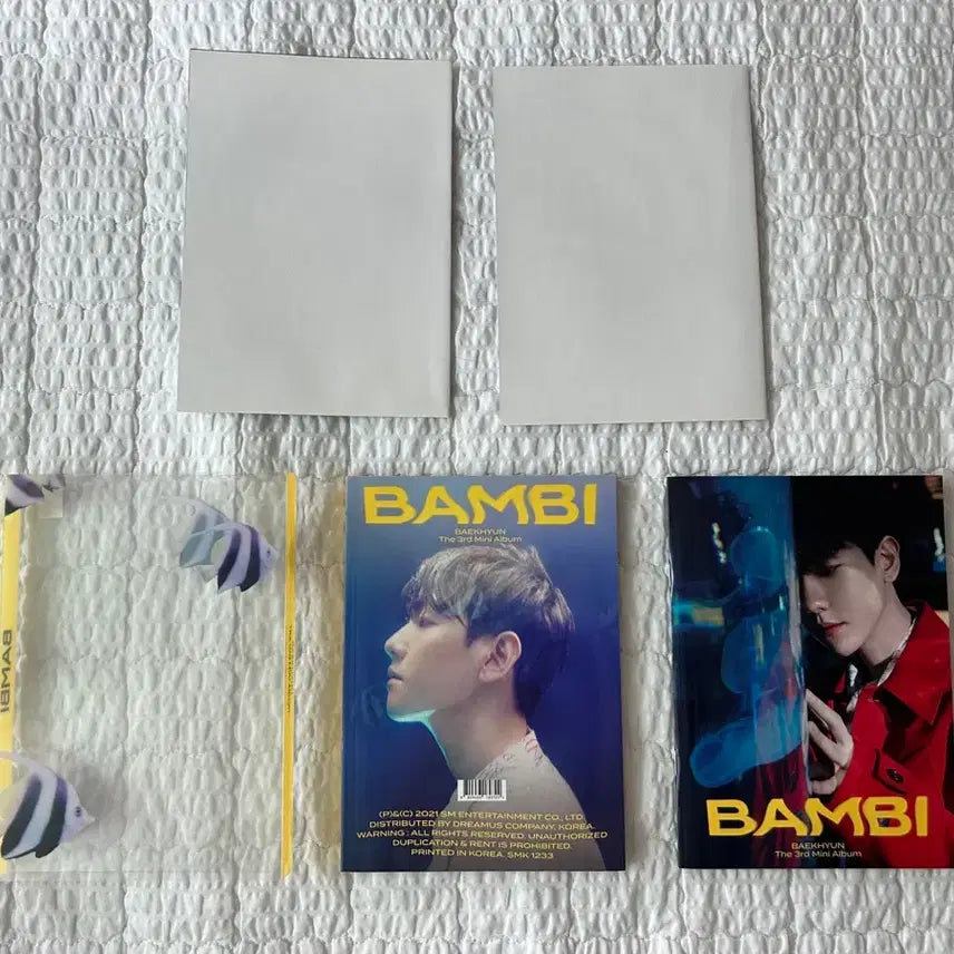 [BUNJANG] EXO Baekhyun Bambi Album Photocard / 엑소 백현 밤비 앨범 포카 포함