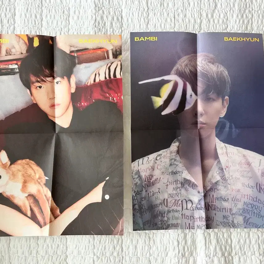 [BUNJANG] EXO Baekhyun Bambi Album Photocard / 엑소 백현 밤비 앨범 포카 포함