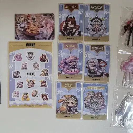 [BUNJANG] Goddess of Victory: Nikke Dd-jjim Collaboration Goods Full Set / 승리의 여신 니케 두찜 콜라보 굿즈 전종 세트