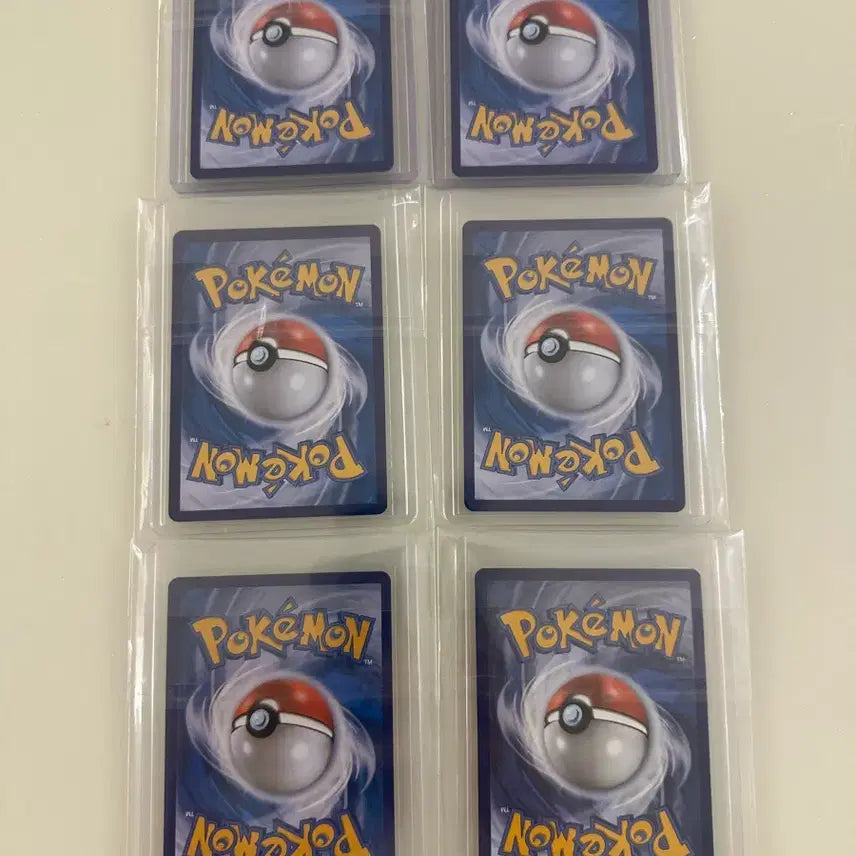 [BUNJANG] Lugia Pokémon Card 6-Card Set / 루기아 포켓몬 카드 6장 세트
