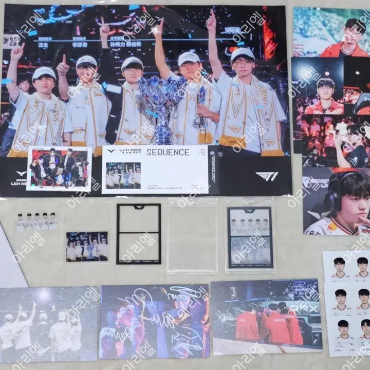 [BUNJANG] LCK 2025 Photo Exhibition T1 Do-O-P-G-K "Bundle Set" Merchandise / 2025 LCK 사진전 T1 도오페구케 굿즈 일괄