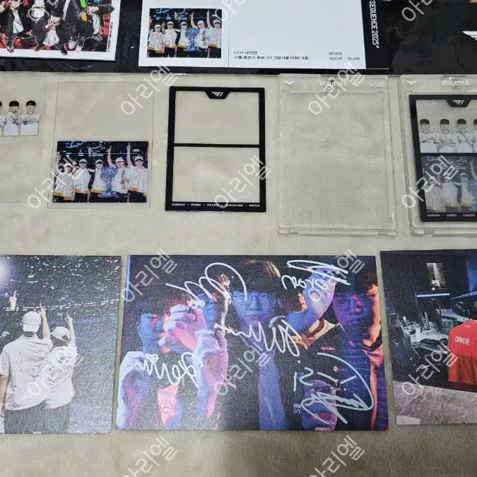 [BUNJANG] LCK 2025 Photo Exhibition T1 Do-O-P-G-K "Bundle Set" Merchandise / 2025 LCK 사진전 T1 도오페구케 굿즈 일괄