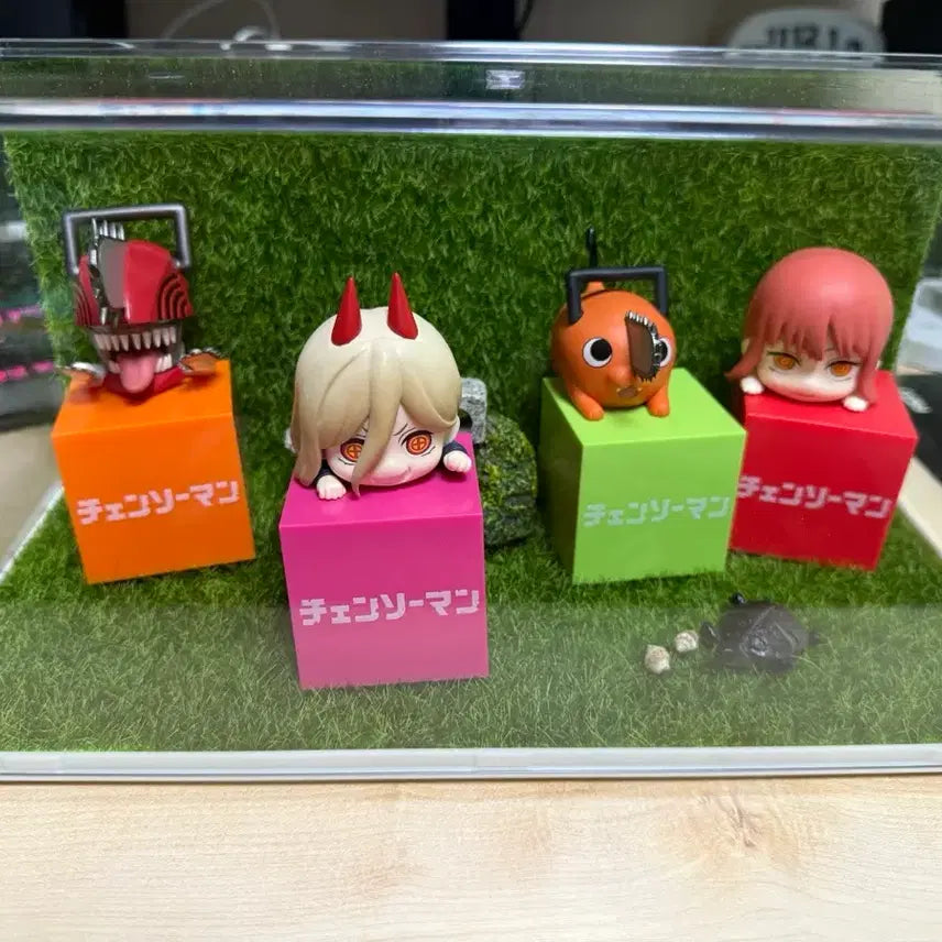 [BUNJANG] Chainsaw Man Makima Power Pochita Hikage Figure / 체인소맨 마키마 파워 포치타 힛카게 피규어