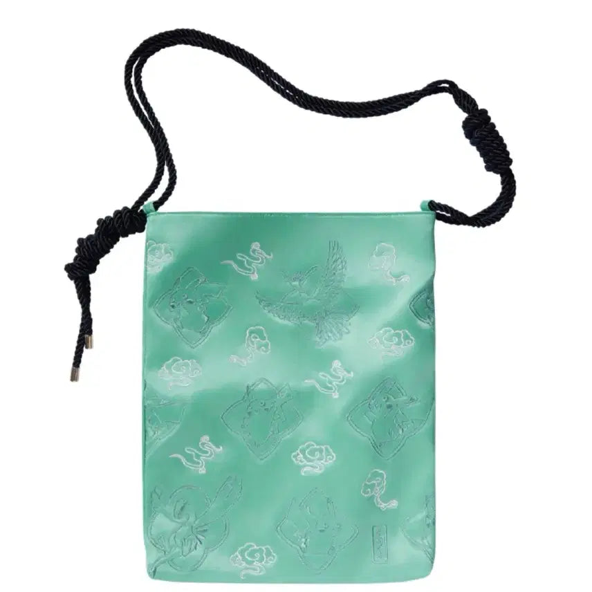 [BUNJANG] Pokemon Store Traditional Edition Celadon Eco Bag / 포켓몬스토어 전통에디션 청자빛 에코백