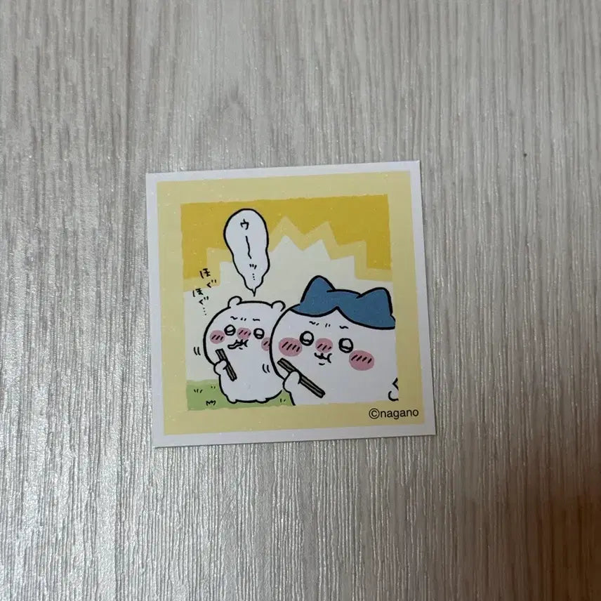 [BUNJANG] Hachiware &amp; Chiikawa "Monjaku" Stickers / 먼작귀 하치와레 치이카와 스티커