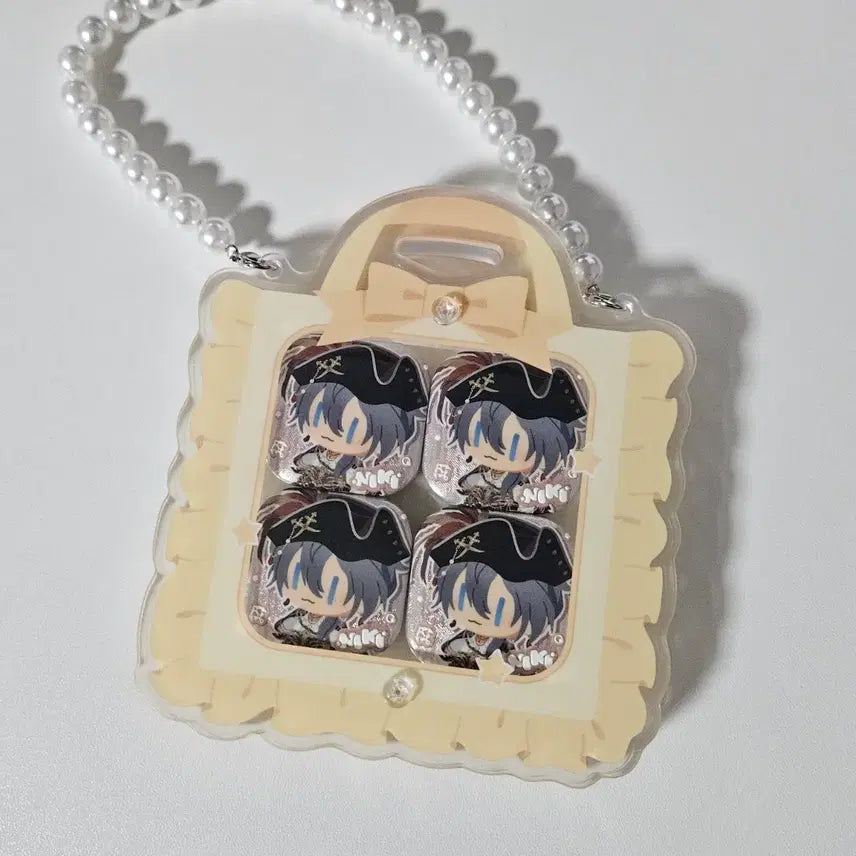 [BUNJANG] Ensemble Stars! Nikki Chūstar Nui Ita Bag Scout Button Badge / 앙스타 니키 중스타 누이 이타백 중스타 한정 스카우트 단추 캔뱃지 뱃지