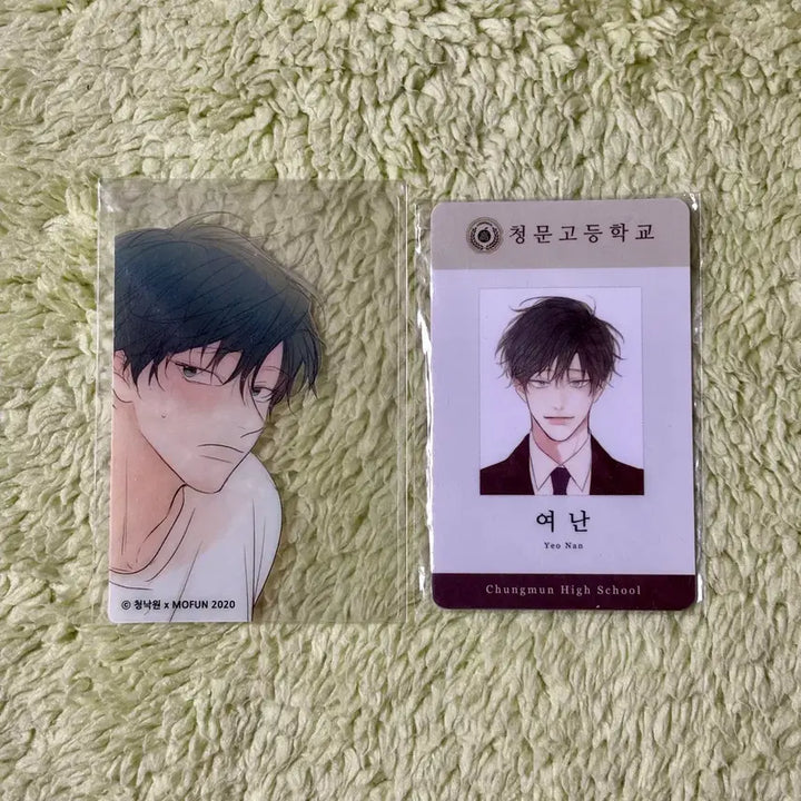 [BUNJANG] Cheongsagwagnagwon (Green Apple Paradise) Yeonan Student ID Clear Photocard Special Edition / 청사과낙원 청낙원 여난 학생증 투명 포카 특전