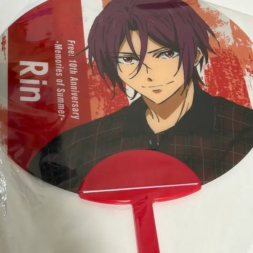 [BUNJANG] Free! Rin Matsuoka Fan (Sealed) / free! 마츠오카 린 부채 미개봉 판매합니다