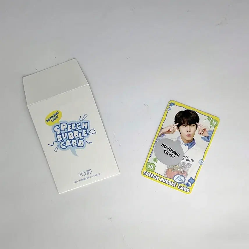 [BUNJANG] NCT 127 DOYOUNG ENCORE CONCERT [YOURS] SPEECH BUBBLE PHOTOCARD / 엔시티127 도영 앙코르 콘서트 [유어스] 스피치 버블 포토카드 NCT127 DOYOUNG ENCORE CONCERT [YOURS] SPEECH BUBBLE PHOTO CARD 5