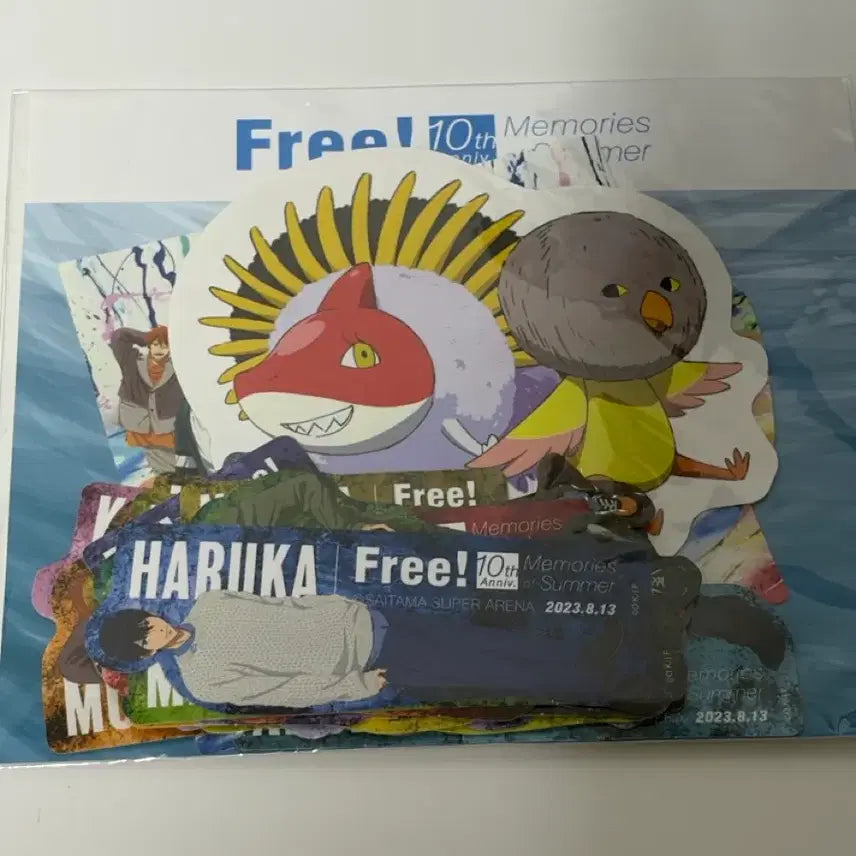 [BUNJANG] Free! 10th Anniversary Sticker (Sealed) / Free! 10주년 스티커 (미개봉)