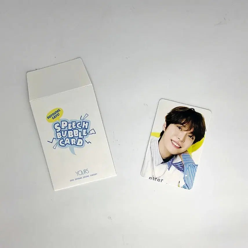 [BUNJANG] NCT 127 DOYOUNG ENCORE CONCERT [YOURS] SPEECH BUBBLE PHOTOCARD / 엔시티127 도영 앙코르 콘서트 [유어스] 스피치 버블 포토카드 NCT127 DOYOUNG ENCORE CONCERT [YOURS] SPEECH BUBBLE PHOTO CARD 2