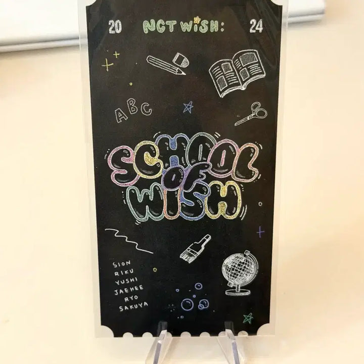 [BUNJANG] School of Wish Seoul Concert Ticket Postcard &amp; Entry Benefit Photocard Set / 스오위 스쿨오브위시 서울콘 티켓 엽서 입장특전