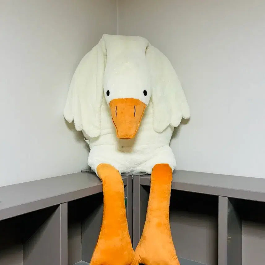[BUNJANG] Large Goose Plush Toy (Approx. 190cm) / 대형 거위 인형 약 190