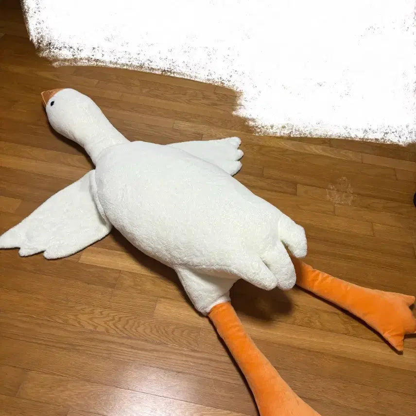 [BUNJANG] Large Goose Plush Toy (Approx. 190cm) / 대형 거위 인형 약 190