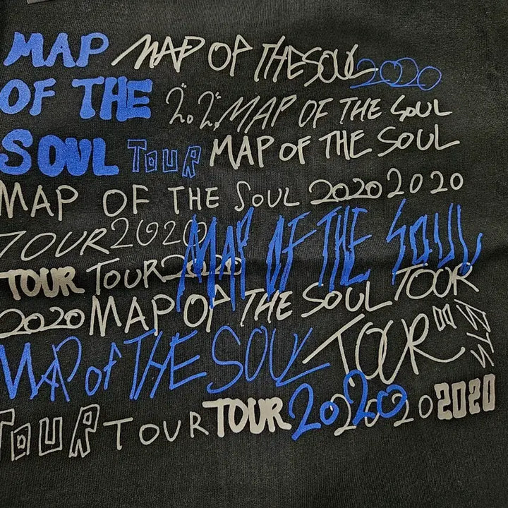 [BUNJANG] BTS Map of the Soul Tour T-Shirt (M) / 새상품) bts 맵오브더솔 콘서트 투어 티셔츠 판매합니다