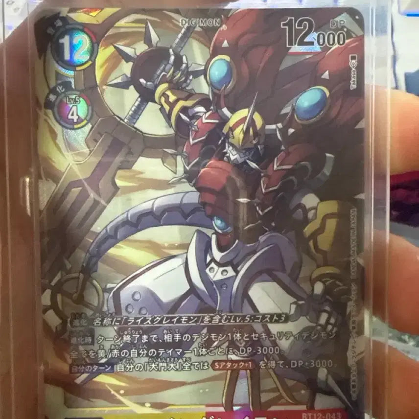 [BUNJANG] Digimon Card Shining Greymon BT12-043 Lv.6 / 디지몬 카드 샤이닝그레이몬 BT12-043 Lv.6