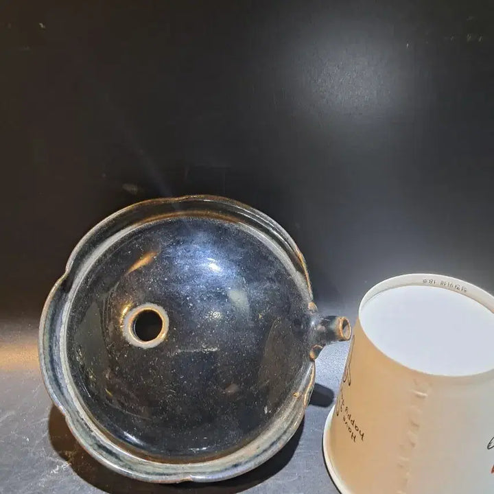 [BUNJANG] Black Glazed Inkstone / 흑유 연적