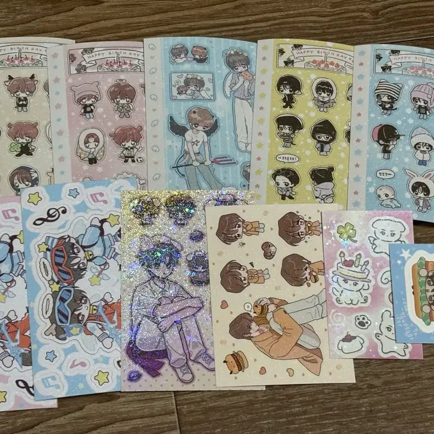 [BUNJANG] Riize Sungchan Wonbin Sticker Bundle Set / kimii님 키미님 라이즈 성찬 원빈 스티커 일괄