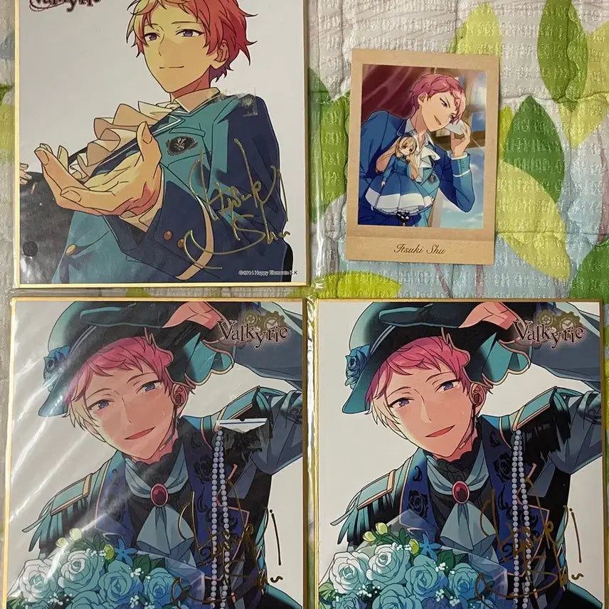 [BUNJANG] Ensemble Stars! Valkyrie Itsuki Shu Shikishi Memories Pascha Bundle Set / 앙스타 발키리 이츠키 슈 색지 추억파샤 일괄