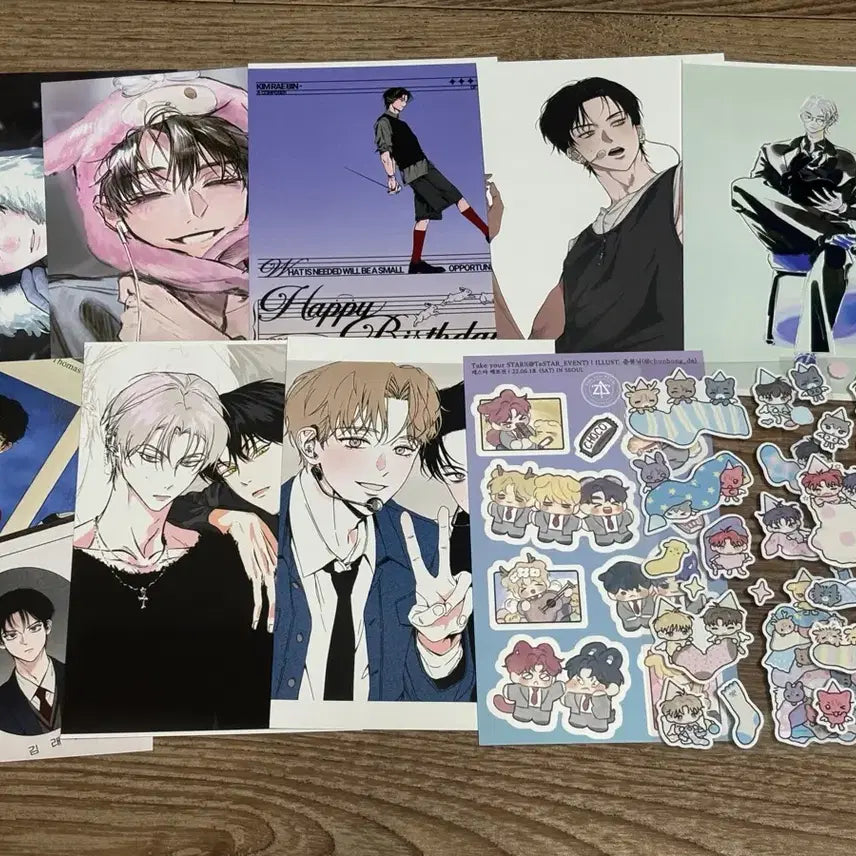[BUNJANG] Debut or Die Printing Box Sticker Bundle Set / 데뷔 못 하면 죽는 병 걸림 프린팅 박스 스티커 일괄
