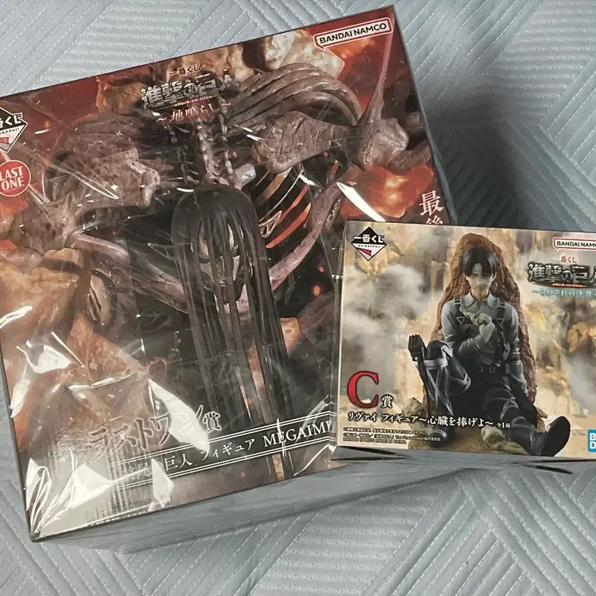 [BUNJANG] Attack on Titan Last One Prize Zamir Attack: Levi Figure C Prize / 진격의거인 라스트원 종미의거인 c상 리바이