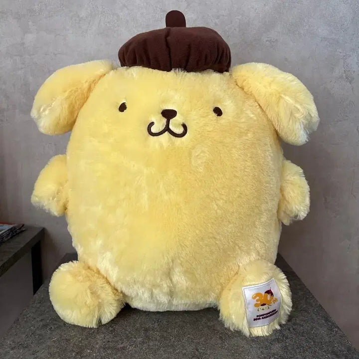 [BUNJANG] Sanrio Pompompurin 30th Anniversary Big Plush Doll / 산리오 폼폼푸린 30주년 Big 사이즈 인형