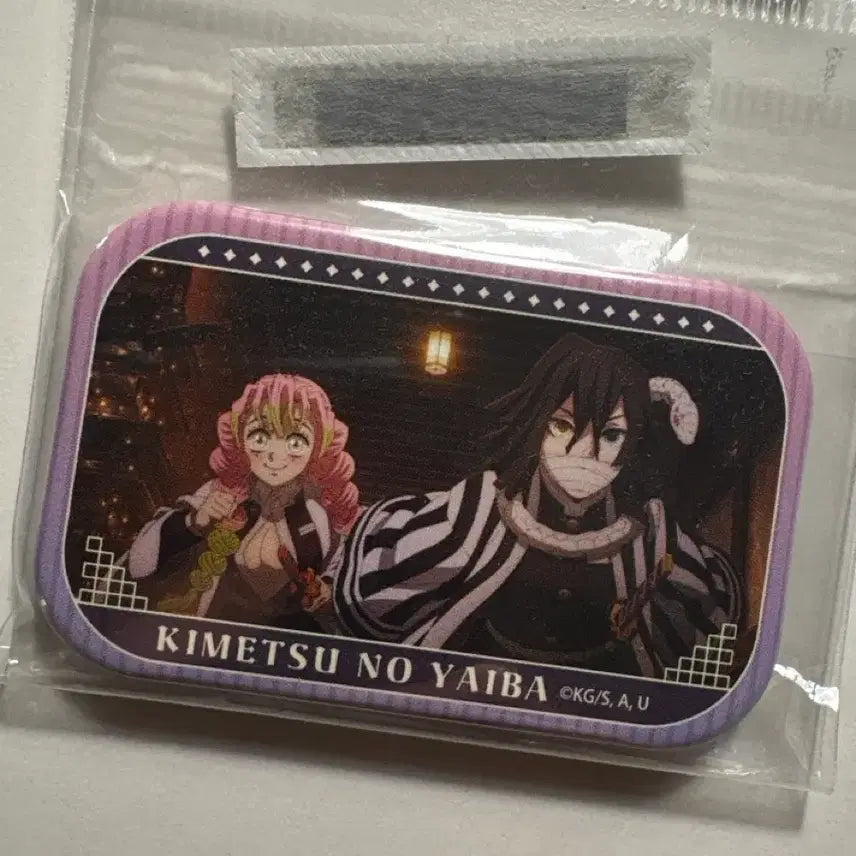 [BUNJANG] Demon Slayer: Kimetsu no Yaiba Can Badge (Sealed) / 귀멸의 칼날 캔뱃지(미개봉)