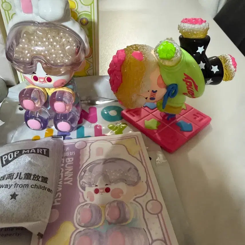 [BUNJANG] Pop Mart Pino Jelly Series Rabbit Facial Cleanser Figure / 팝마트)내 일상 속 피노젤리 시리즈-토끼 세안제