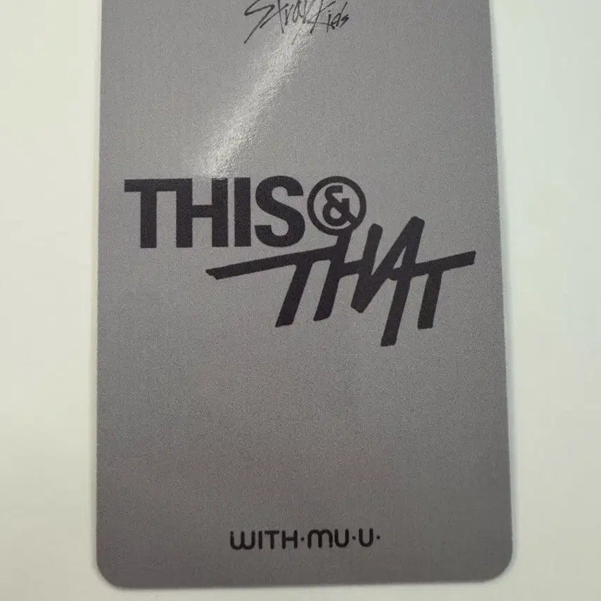 [BUNJANG] Stray Kids SKZ THIS&amp;THAT WITHMUU POB Leebit / 스트레이키즈 스키즈 THIS&amp;THAT 디스앤댓 위드뮤 특전 리노