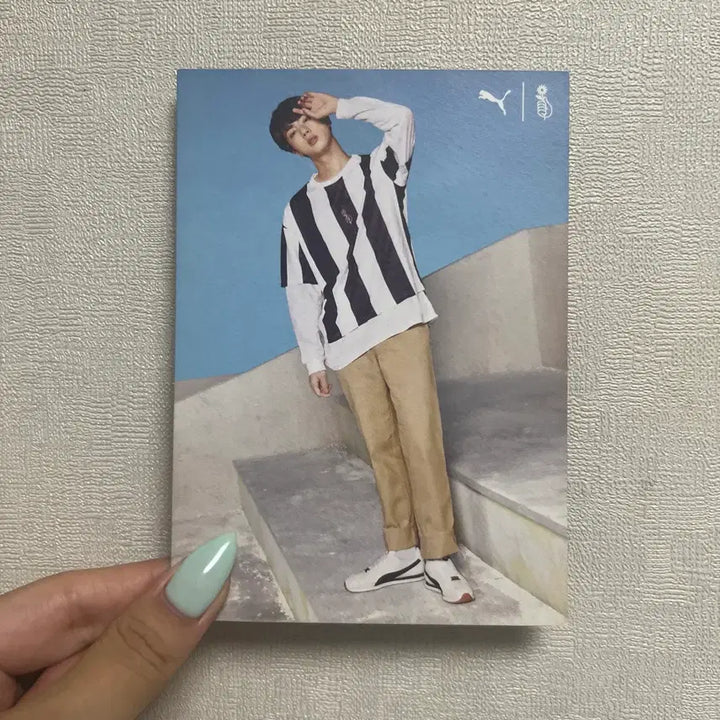 [BUNJANG] BTS Puma Jin Postcard / 방탄소년단 BTS 푸마 PUMA 진 석진 엽서